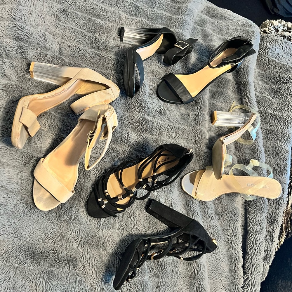Bundle! 4 Pairs Of Heels! - image 5